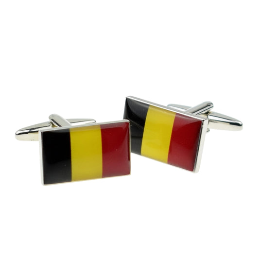 Belgium Flag Cufflinks | Ashton and Finch