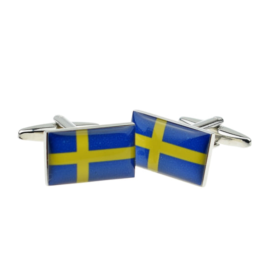 Sweden Flag Cufflinks | Ashton and Finch