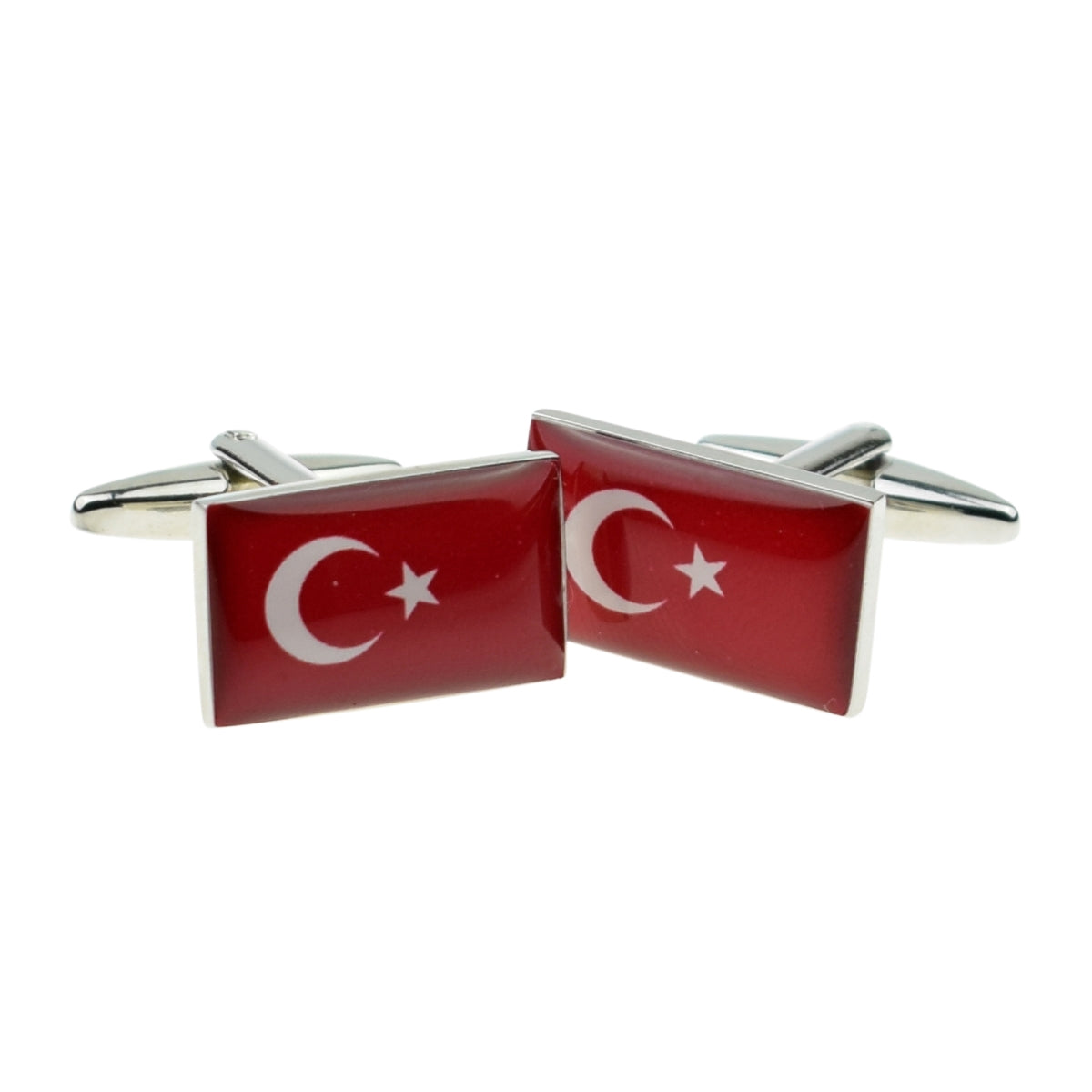 Turkey Flag Cufflinks | Ashton and Finch