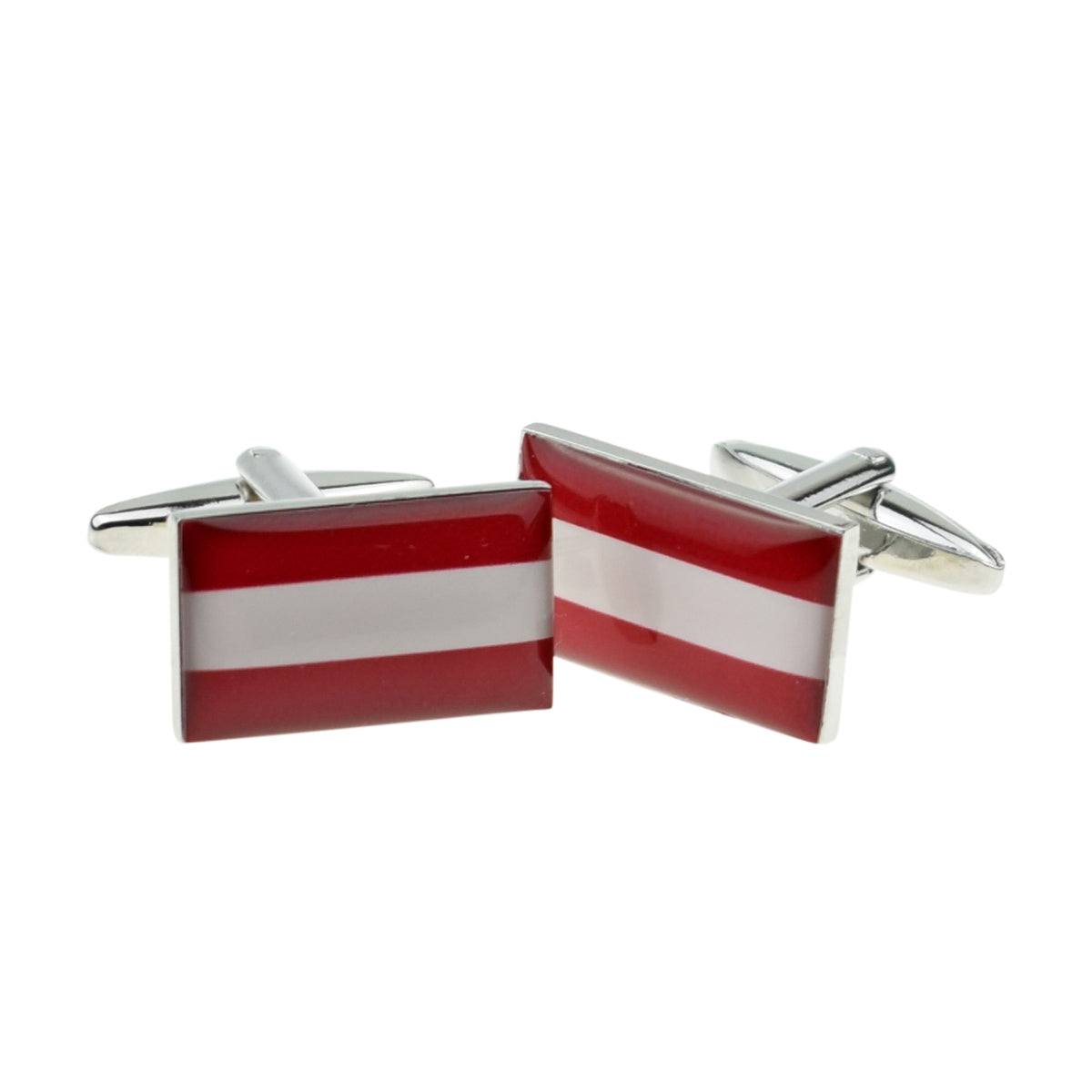 Austria Flag Cufflinks | Ashton and Finch