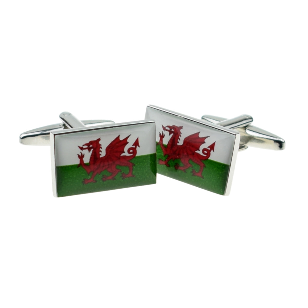 Wales Welsh Flag Cufflinks | Ashton and Finch