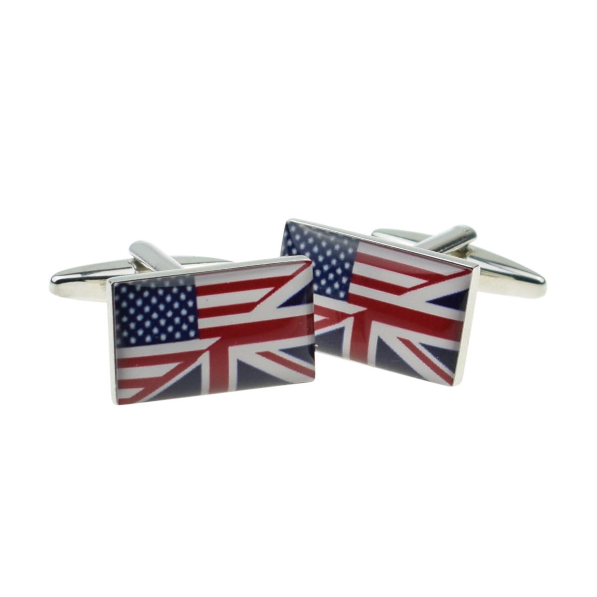 Union Jack Mixed with Stars & Stripes Cufflinks | Ashton and Finch