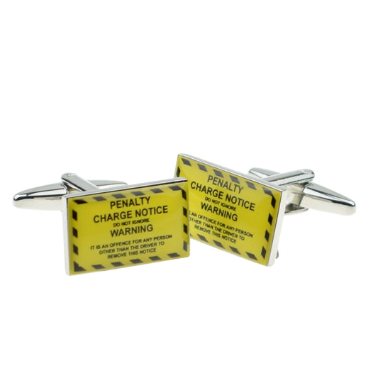Penalty Charge Notice Cufflinks | Ashton and Finch