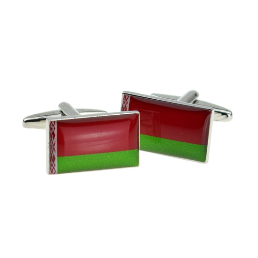 Belarus Flag Cufflinks | Ashton and Finch