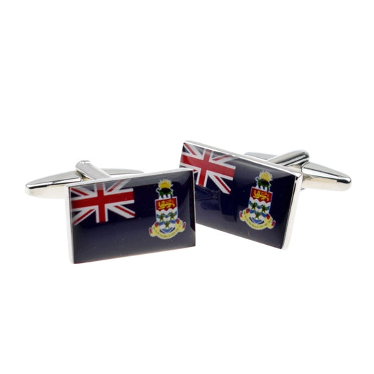 Cayman Islands Flag Cufflinks | Ashton and Finch