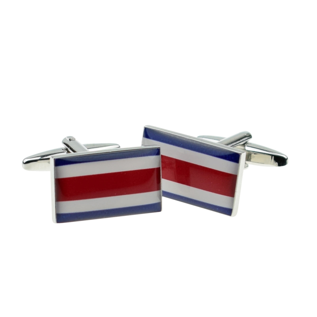 Costa Rica Flag Cufflinks | Ashton and Finch