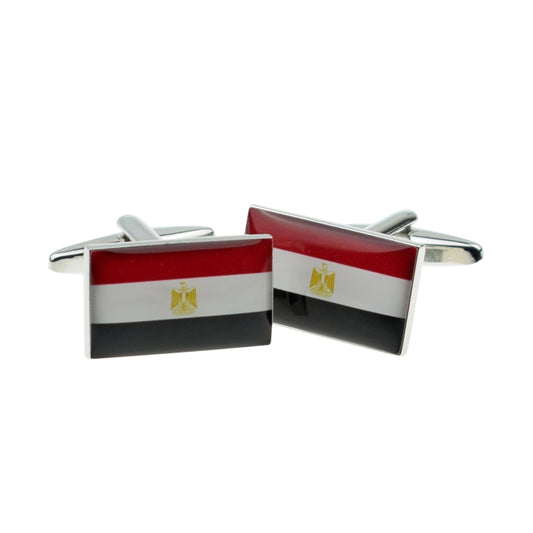 Egypt Flag Cufflinks | Ashton and Finch