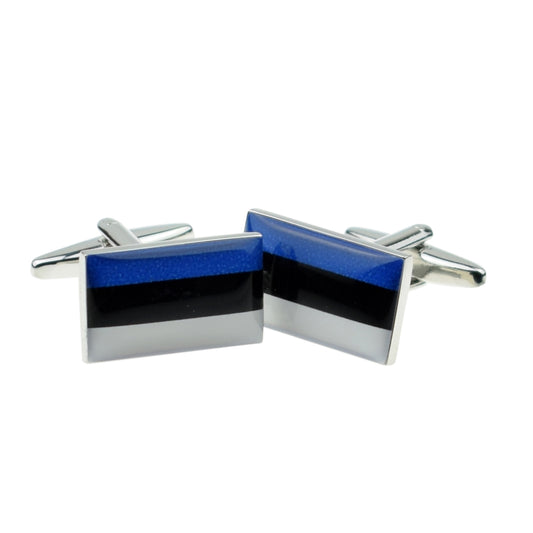 Estonia Flag Cufflinks | Ashton and Finch