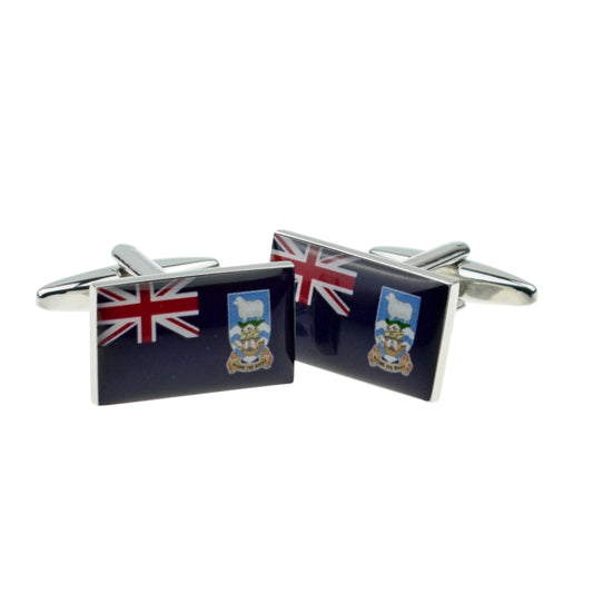Falkland Islands Flag Cufflinks | Ashton and Finch