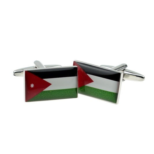 Jordan Flag Cufflinks | Ashton and Finch
