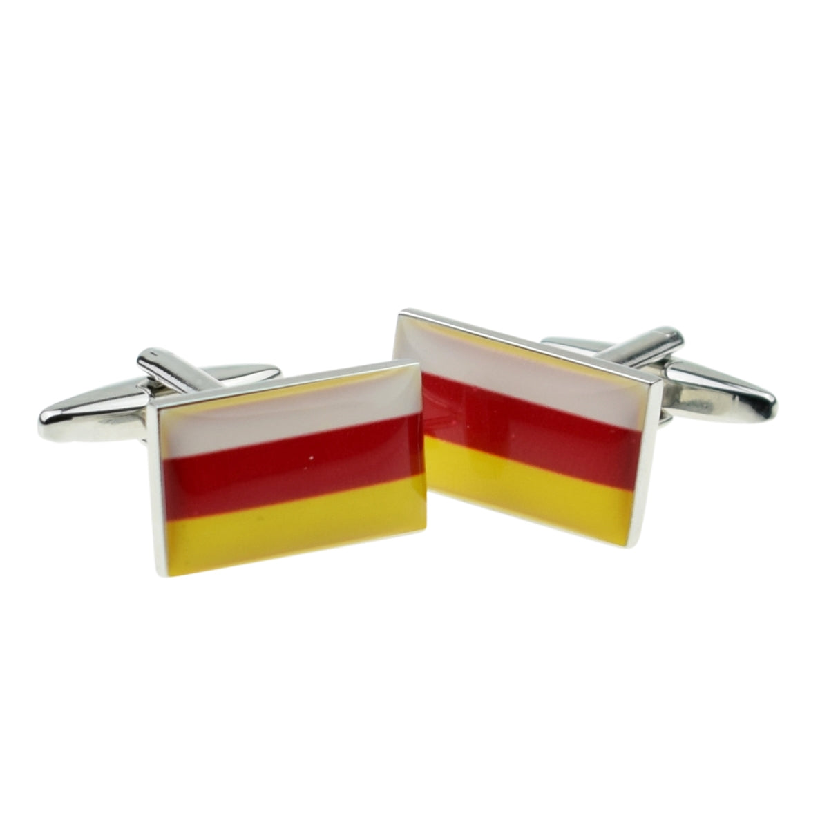 Ossetia Flag Cufflinks | Ashton and Finch