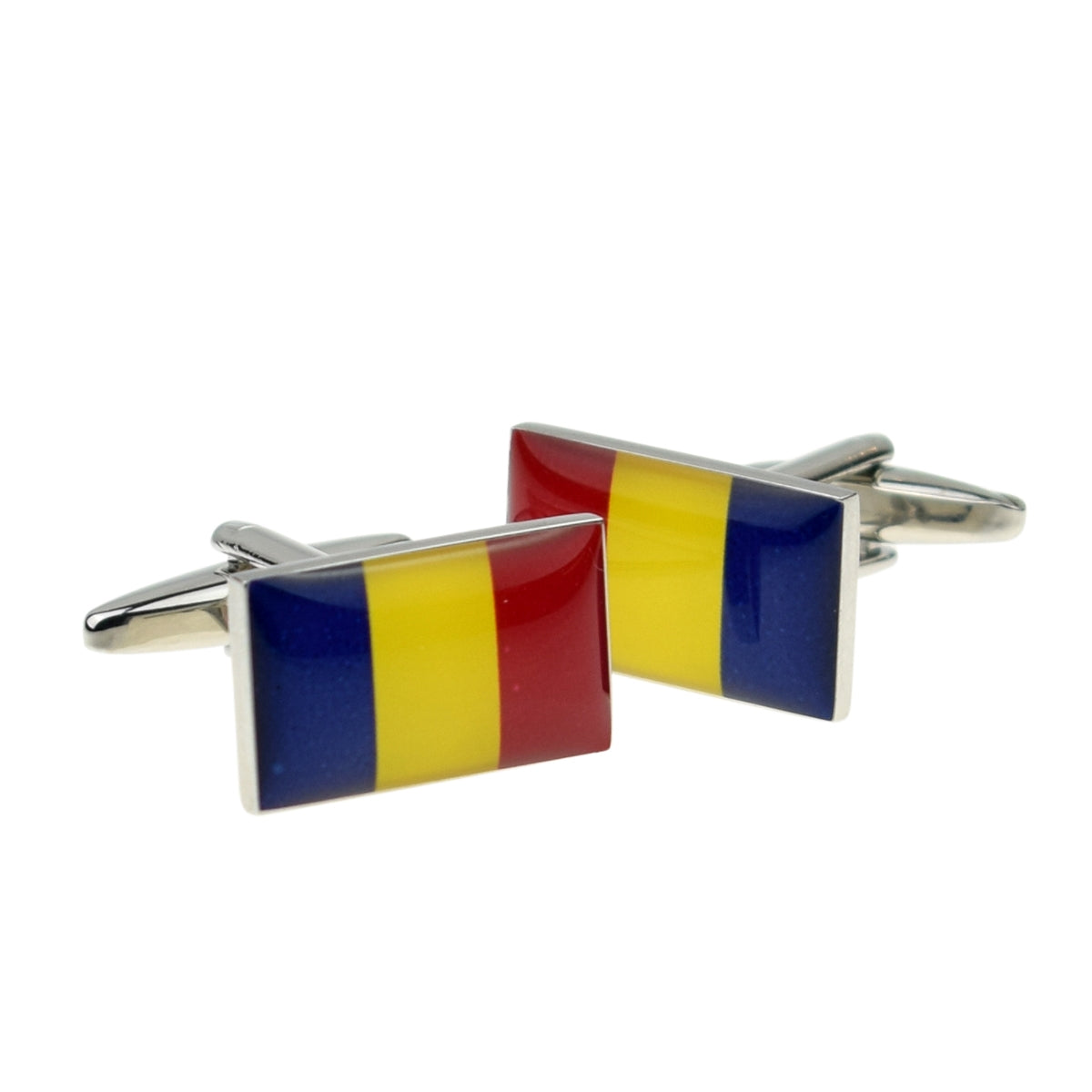 Romania Flag Cufflinks | Ashton and Finch