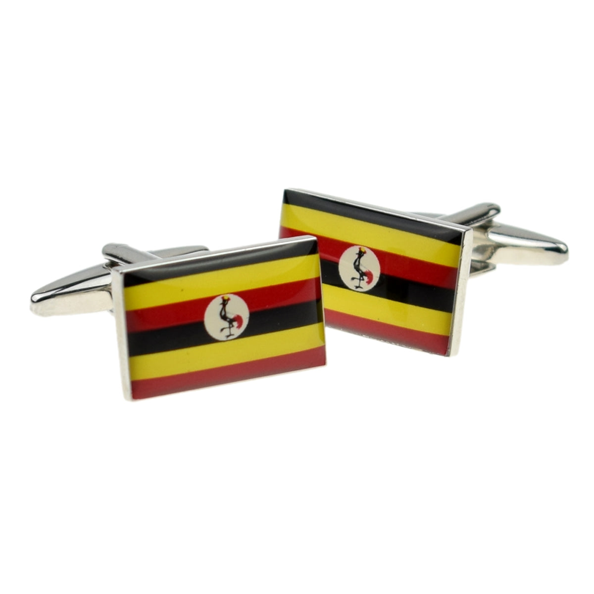 Uganda Flag Cufflinks | Ashton and Finch