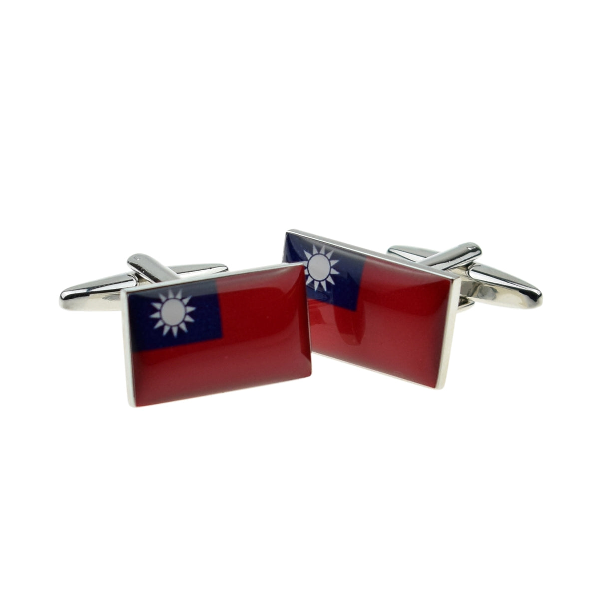 Taiwan Flag Cufflinks | Ashton and Finch