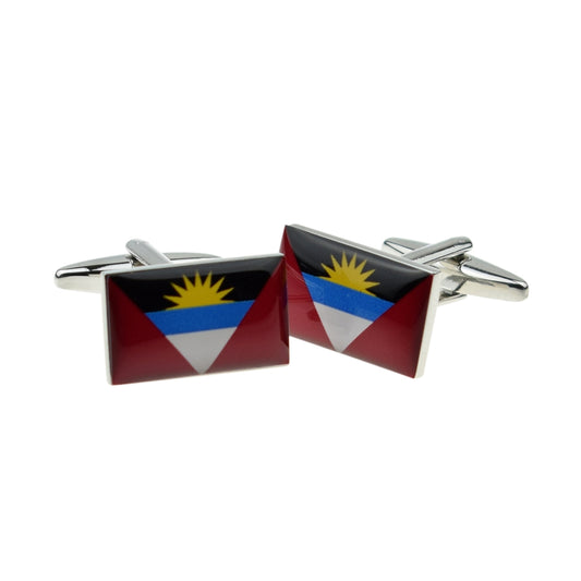 Antigua & Barbuda Flag Cufflinks | Ashton and Finch
