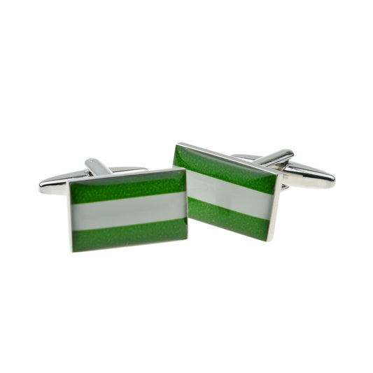 Rotterdam Flag Cufflinks | Ashton and Finch