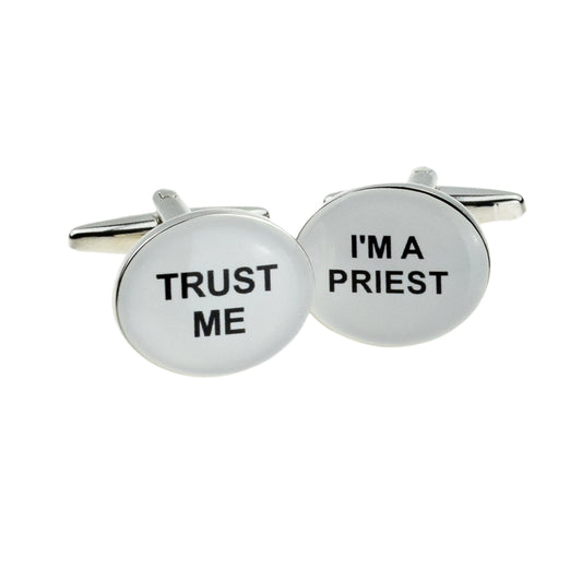 Trust me I am a Priest Cufflinks | Ashton and Finch