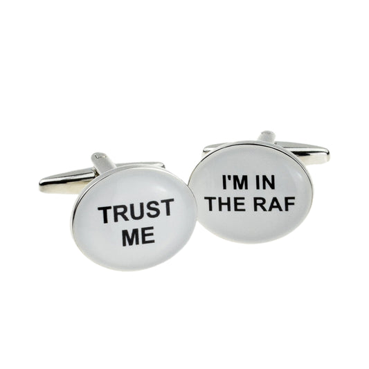 Trust me I'm in the RAF Cufflinks | Ashton and Finch