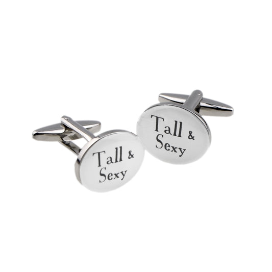 Tall & Sexy Oval Cufflinks | Ashton and Finch