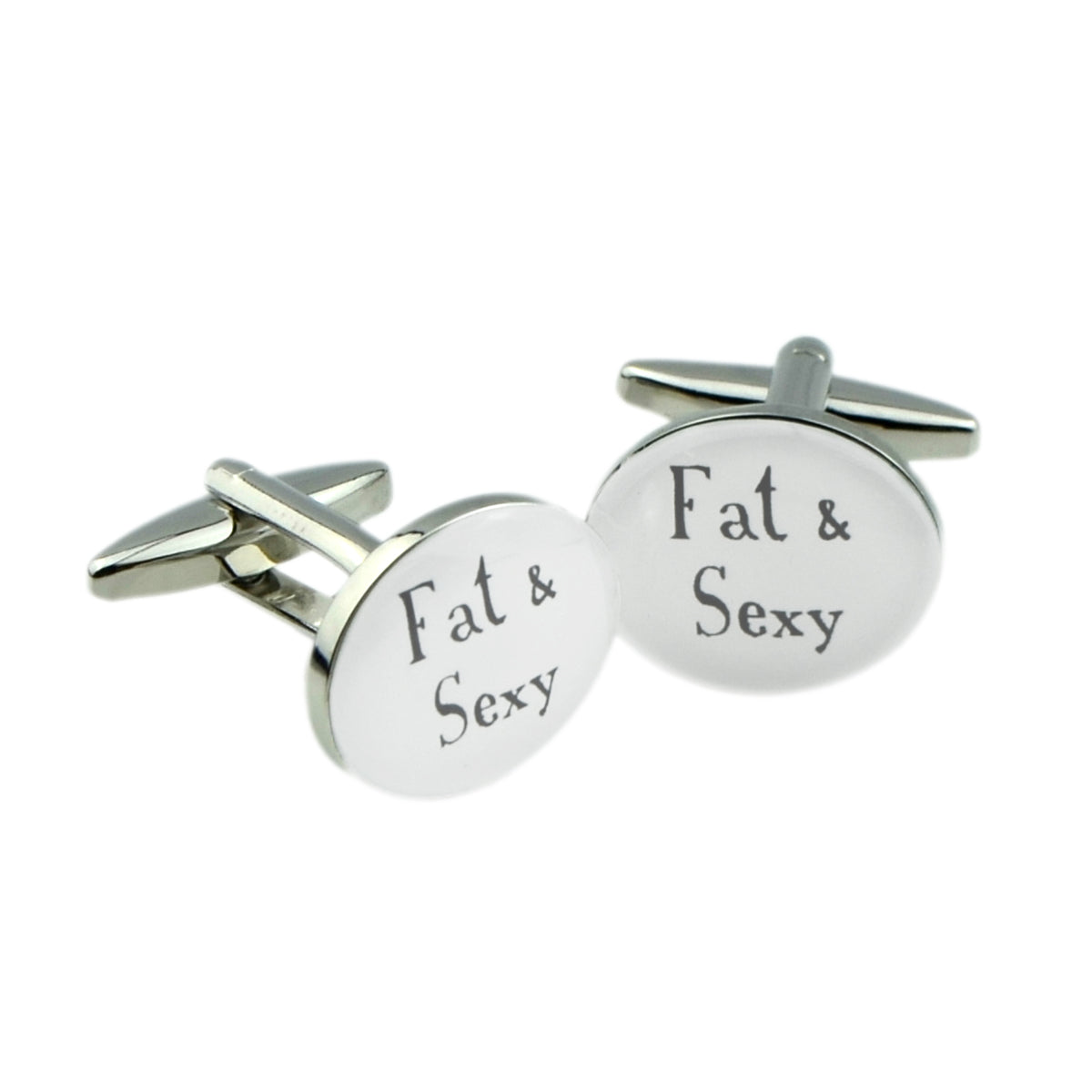 Fat & Sexy Oval Cufflinks | Ashton and Finch