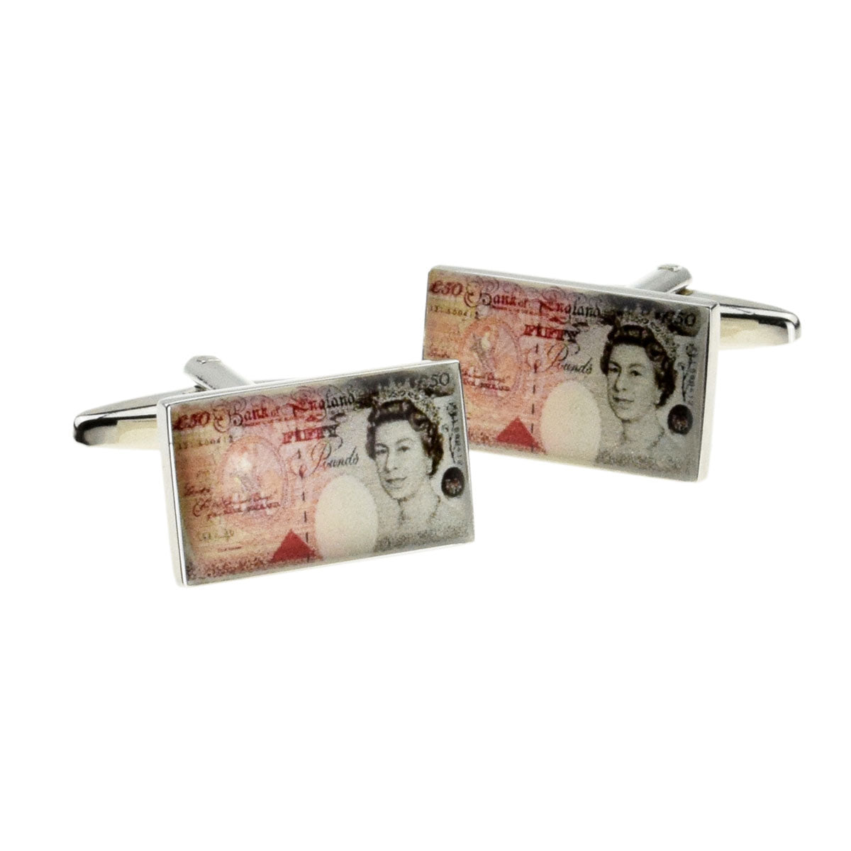 £50 Bank Note Money Cufflinks | Ashton and Finch