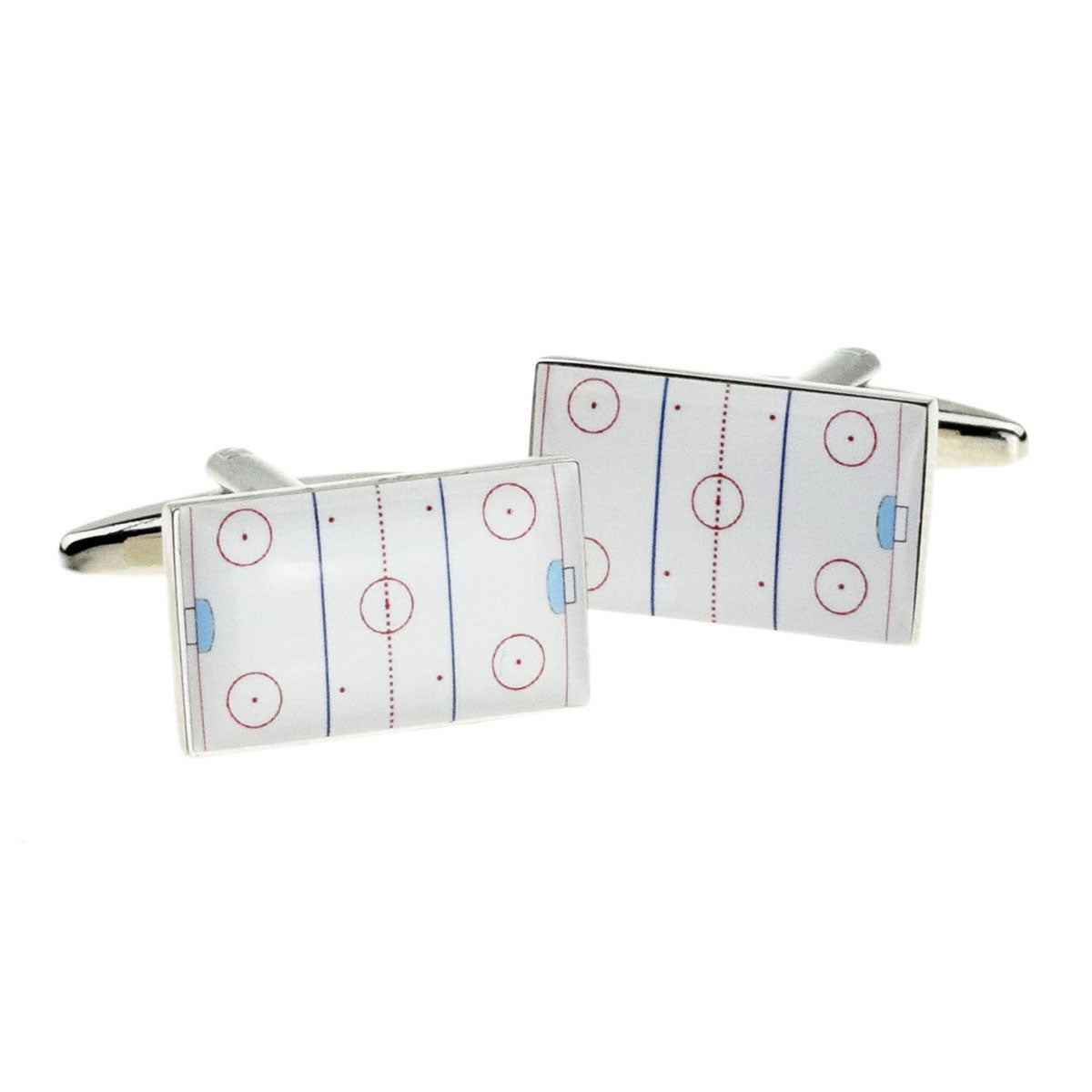 Ice Hockey Rink Sport Cufflinks | Ashton and Finch