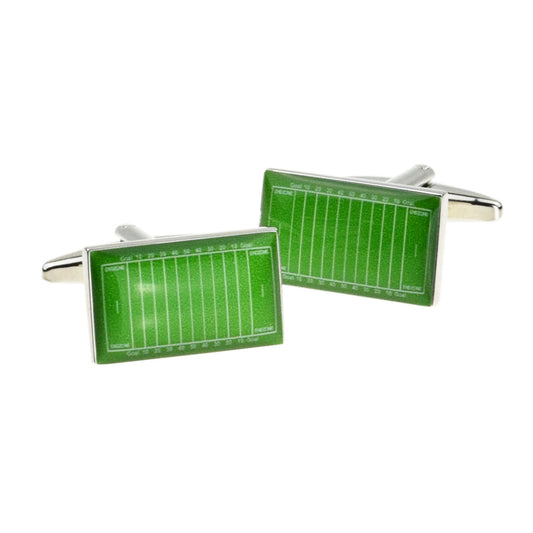 American Football Pitch Sports Cufflinks | Ashton and Finch