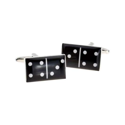 Black Dominos Game Cufflinks | Ashton and Finch