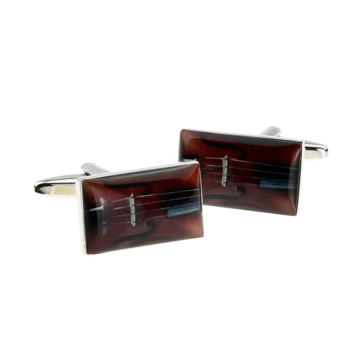Contemporary Violin Image Cufflinks | Ashton and Finch