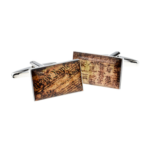 American Declaration of Independence Design Cufflinks | Ashton and Finch