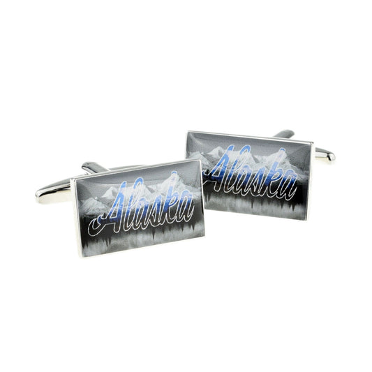 Cool New Alaska Design Cufflinks | Ashton and Finch