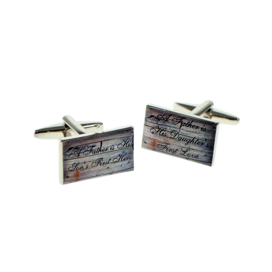A Father is .... Sentimental Cufflinks | Ashton and Finch