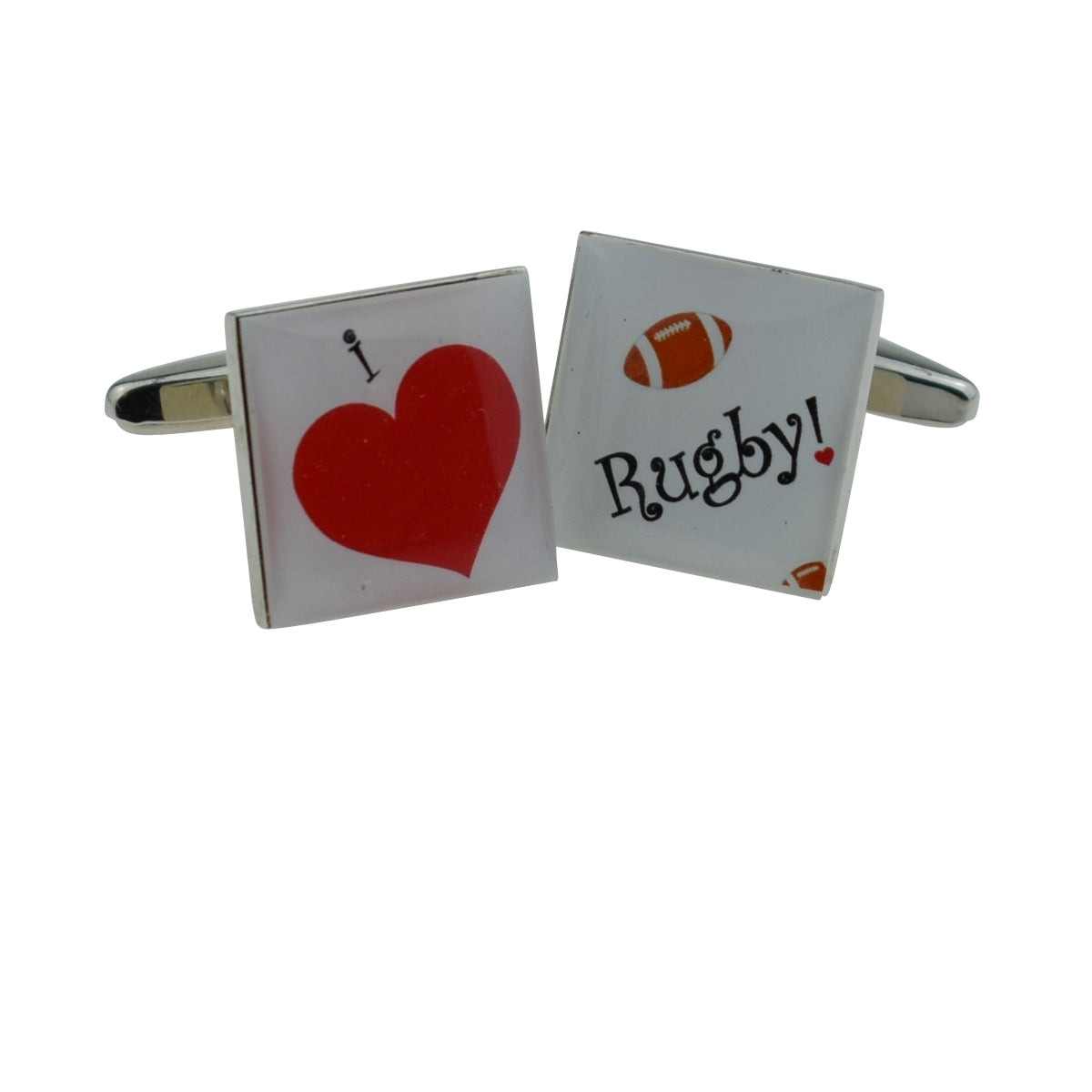 I Love Rugby Cufflinks | Ashton and Finch