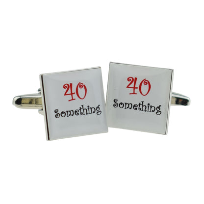 40 Something Cufflinks | Ashton and Finch