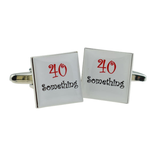 40 Something Cufflinks | Ashton and Finch