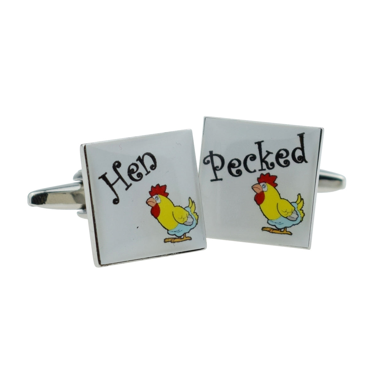 Funny Hen Pecked Cufflinks | Ashton and Finch