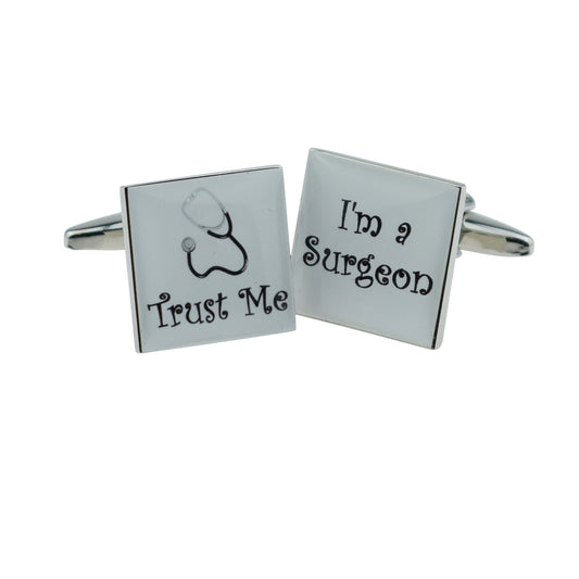 Trust me I'm a Surgeon Cufflinks | Ashton and Finch