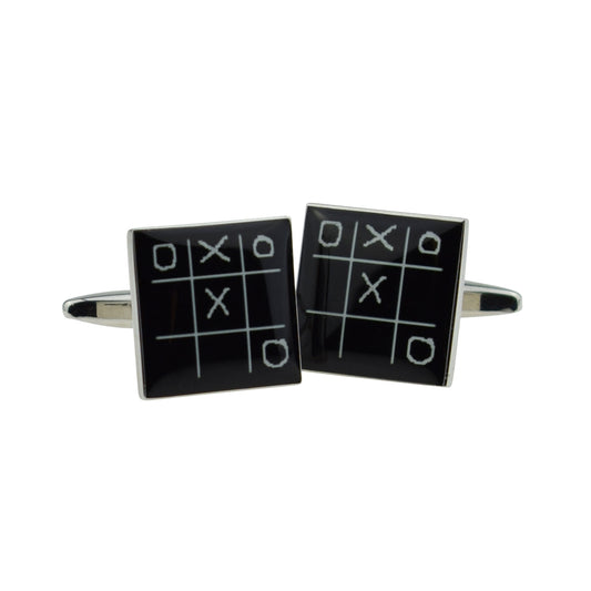 Noughts & Crosses Game Cufflinks | Ashton and Finch