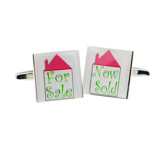 Estate Agents For Sale Now Sold Cufflinks | Ashton and Finch