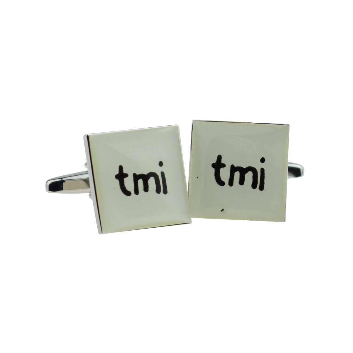 Text Speak TMI Cufflinks | Ashton and Finch