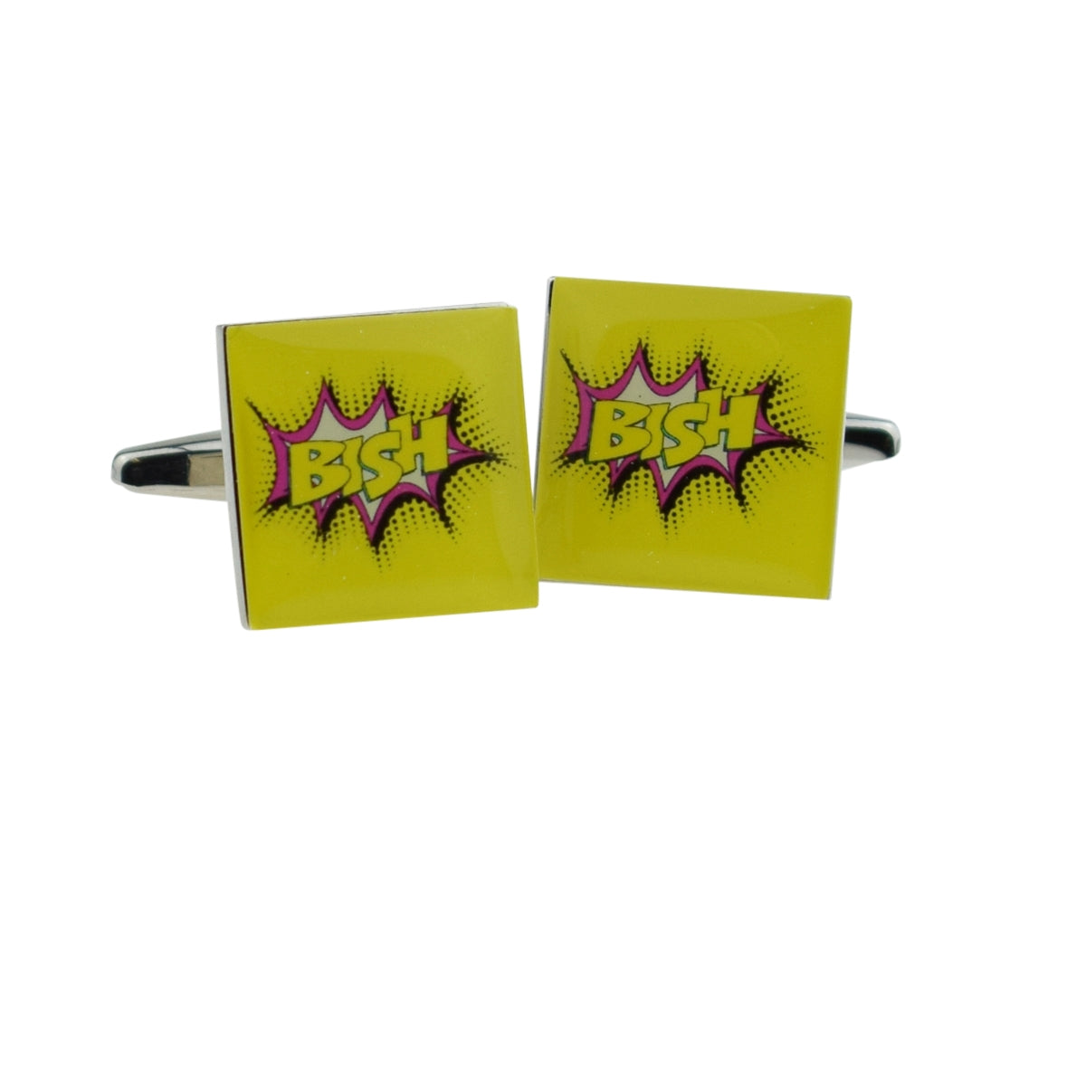 Bish Cartoon Style Cufflinks | Ashton and Finch