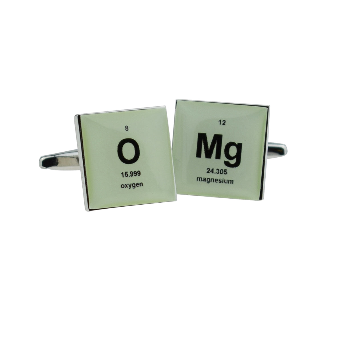 Retro Periodic Table OMG Design Cufflinks | Ashton and Finch