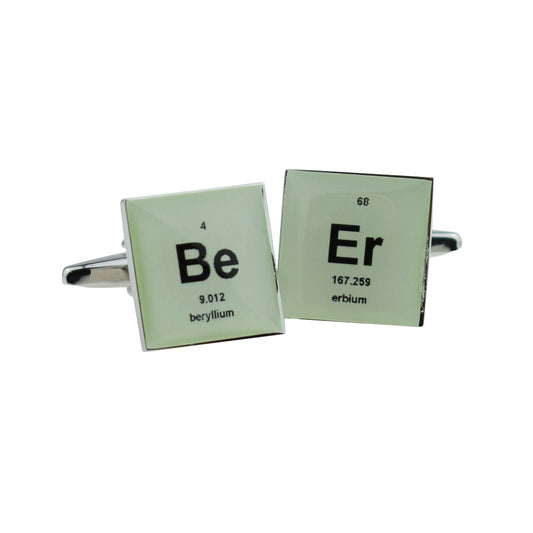 Retro Periodic Table Beer Design Cufflinks | Ashton and Finch