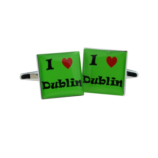 I Love Dublin Cufflinks | Ashton and Finch