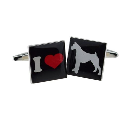 I Love Boxers Cufflinks | Ashton and Finch