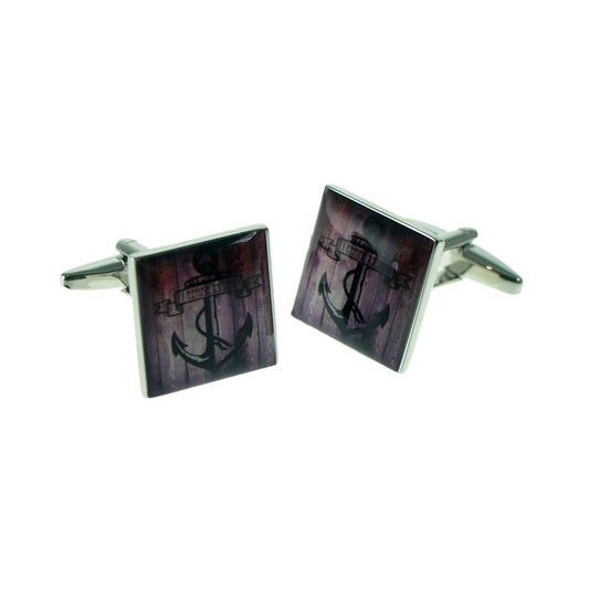 I Refuse to Sink Anchor Design Cufflinks | Ashton and Finch