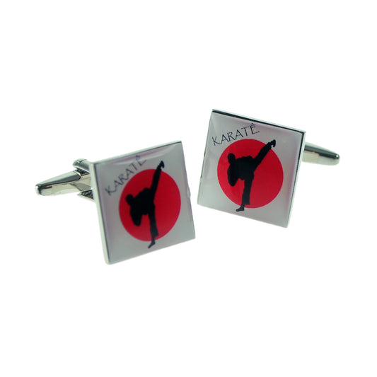 Karate Theme Cufflinks | Ashton and Finch