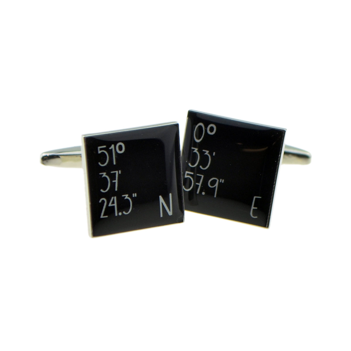 Map Location Personalised Cufflinks | Ashton and Finch