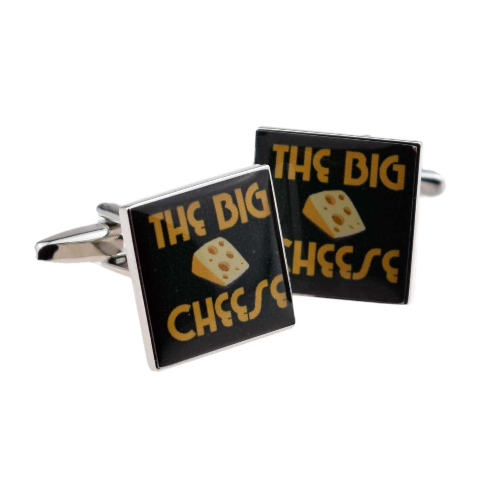 Fun The Big Cheese Design Cufflinks | Ashton and Finch