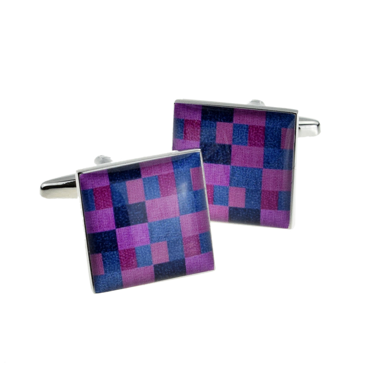 Bright Squares Design Cufflinks | Ashton and Finch